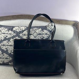 HOBO Black Leather Shoulder Bag